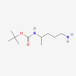 tert-Butyl (5-aminopentan-2-yl)carbamate