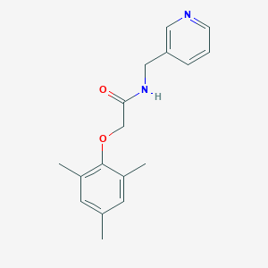 molecular formula C17H20N2O2 B5762281 N-(pyridin-3-ylmethyl)-2-(2,4,6-trimethylphenoxy)acetamide CAS No. 4207-36-7
