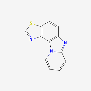 Pyrido[1,2-a][1,3]thiazolo[5,4-g]benzimidazole