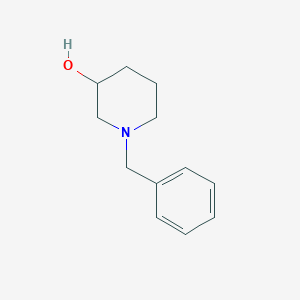 molecular formula C12H17NO B057625 1-Benzylpiperidin-3-ol CAS No. 14813-01-5