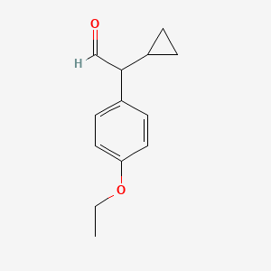 Cyclopropyl(4-ethoxyphenyl)acetaldehyde