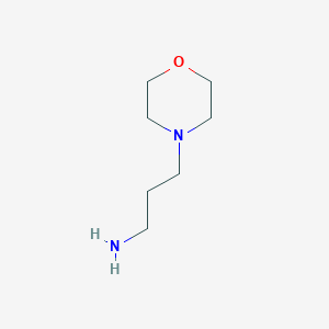molecular formula C7H16N2O B057628 N-(3-Aminopropyl)morpholine CAS No. 123-00-2