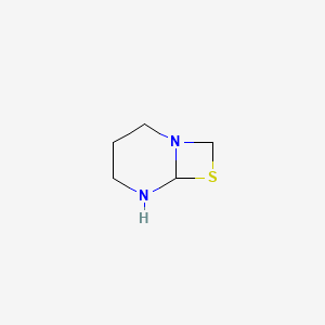 B576298 7-Thia-1,5-diazabicyclo[4.2.0]octane CAS No. 186254-86-4
