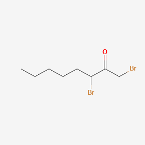 1,3-Dibromo-2-octanone