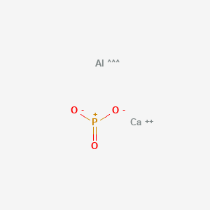 molecular formula AlCaO3P+ B576315 Calcium aluminum phosphonate CAS No. 1318-42-9