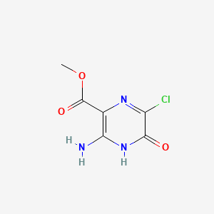 Methyl 3-amino-6-chloro-5-hydroxypyrazine-2-carboxylate