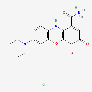 molecular formula C17H18ClN3O4 B576333 C17H18ClN3O4 CAS No. 1562-90-9
