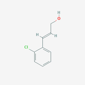 molecular formula C9H9ClO B576364 (E)-3-(2-chlorophenyl)prop-2-en-1-ol CAS No. 1504-71-8