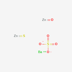 molecular formula BaO5S2Zn2 B576373 硫化锌钡 CAS No. 1345-05-7