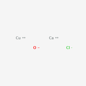 molecular formula CaCl2Cu4O B576374 Calcium copper chloride oxide CAS No. 1336-15-8