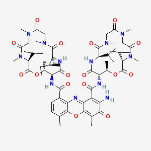 molecular formula C59H84N12O16 B576381 Actinomycin F1 CAS No. 1402-44-4