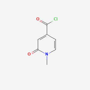 1-Methyl-2-oxo-1,2-dihydropyridine-4-carbonyl chloride