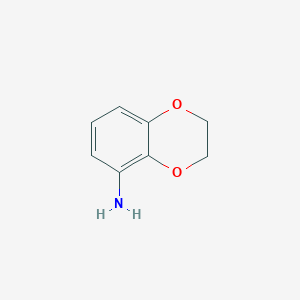 molecular formula C8H9NO2 B057640 2,3-Dihydro-1,4-benzodioxin-5-amine CAS No. 16081-45-1