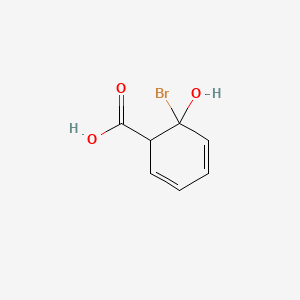 molecular formula C7H7BrO3 B576434 2-Bromosalicylic acid CAS No. 1321-05-7