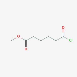 molecular formula C7H11ClO3 B057644 Methyl 6-chloro-6-oxohexanoate CAS No. 35444-44-1