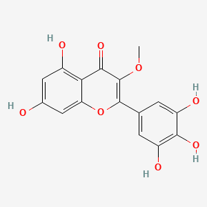 molecular formula C16H12O8 B576444 Annulatin CAS No. 1486-67-5