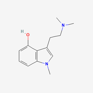 molecular formula C13H18N2O B576457 1-Methylpsilocin CAS No. 1465-16-3