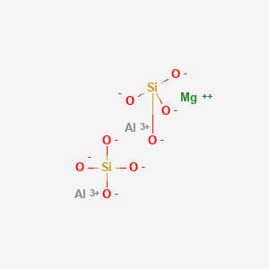 molecular formula Al2H29Mg2O15Si4- B576463 Attapulgite clays CAS No. 1337-76-4