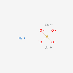 molecular formula AlCaNaO4Si+2 B576466 Silicic acid, aluminum calcium sodium salt CAS No. 1344-01-0