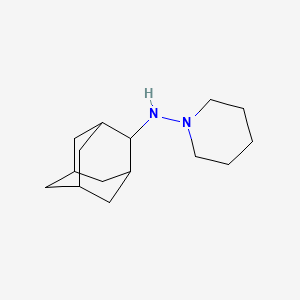 molecular formula C15H26N2 B5764674 N-(2-adamantyl)piperidin-1-amine 