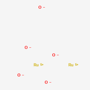 molecular formula O5Ru2 B576471 Diruthenium pentaoxide CAS No. 12137-44-9