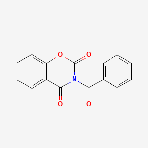 molecular formula C15H9NO4 B5764946 3-Benzoyl-1,3-benzoxazine-2,4-dione 