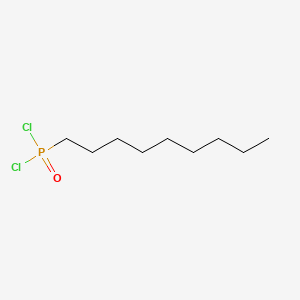 molecular formula C9H19Cl2OP B576538 1-Dichlorophosphinoylnonane CAS No. 14576-64-8