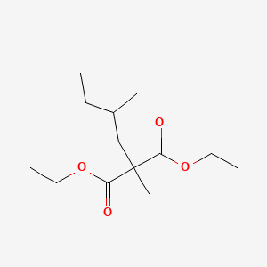 molecular formula C13H24O4 B576541 Diethyl methyl(2-methylbutyl)malonate CAS No. 14251-43-5