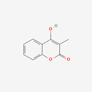 molecular formula C10H8O3 B576542 4-Hydroxy-3-methyl-2H-chromen-2-one CAS No. 15074-17-6