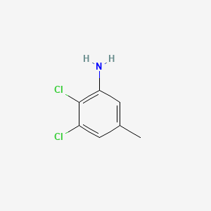 molecular formula C7H7Cl2N B576554 2,3-Dichloro-5-methylaniline CAS No. 13711-29-0