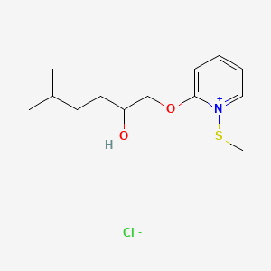 molecular formula C13H22ClNO2S B576567 Tiprenolol Hydrochloride CAS No. 13379-87-8