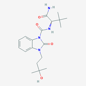 molecular formula C19H28N4O4 B057657 Unii-E8S33vnw75 CAS No. 910376-39-5