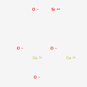 molecular formula Ga2O4Sr B576572 Digallium strontium tetraoxide CAS No. 12315-16-1