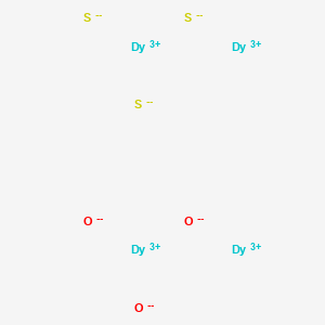 molecular formula Dy4O3S3 B576589 Dysprosium oxide sulphide CAS No. 12345-95-8