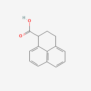 B576619 (+)-2,3-Dihydro-1H-phenalene-1-carboxylic acid CAS No. 13235-04-6