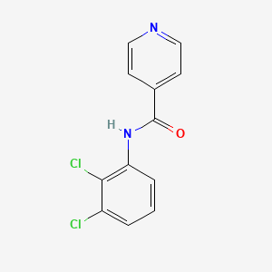 molecular formula C12H8Cl2N2O B5766492 N-(2,3-dichlorophenyl)pyridine-4-carboxamide 