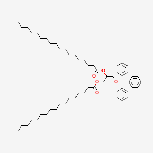 [(2R)-2-octadecanoyloxy-3-trityloxypropyl] octadecanoate