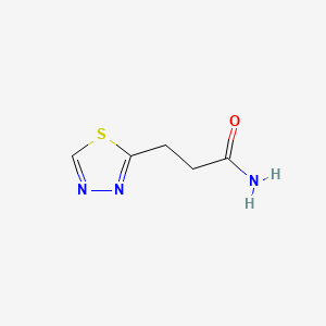3-(1,3,4-Thiadiazol-2-yl)propanamide