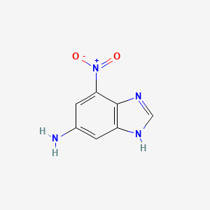 7-nitro-1H-benzo[d]imidazol-5-amine