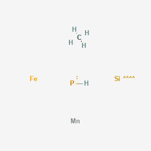 molecular formula CH7FeMnPSi B576708 Silicomanganese CAS No. 12743-28-1