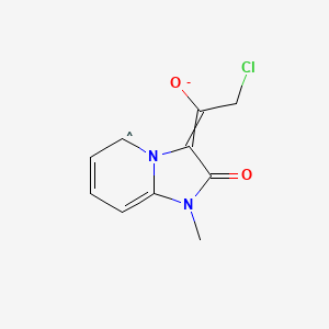 molecular formula C10H9ClN2O2- B576722 CID 101288341 CAS No. 11063-29-9
