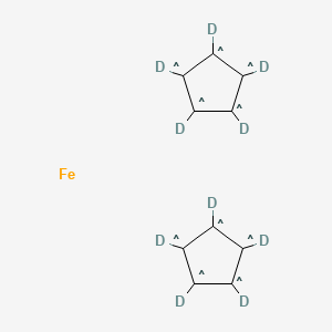 molecular formula C10H10Fe B576731 Ferrocene-D10 CAS No. 12082-87-0