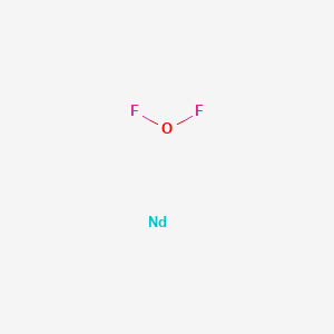 molecular formula F2NdO B576746 Fluoro hypofluorite;neodymium CAS No. 13816-43-8