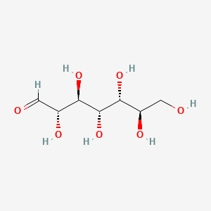 molecular formula C7H14O7 B576773 D-glycero-D-talo-Heptose CAS No. 10589-31-8