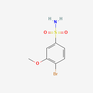 4-Bromo-3-methoxybenzenesulfonamide