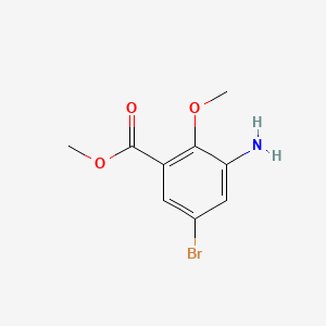 Methyl 3-amino-5-bromo-2-methoxybenzoate
