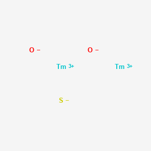 molecular formula O2STm2 B576795 Dithulium dioxide sulphide CAS No. 12143-19-0