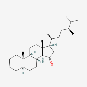 molecular formula C28H48O B576811 5alpha-Ergostan-15-one CAS No. 14111-74-1
