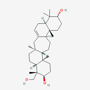 molecular formula C30H50O3 B576825 莱可克拉万醇 CAS No. 13956-51-9