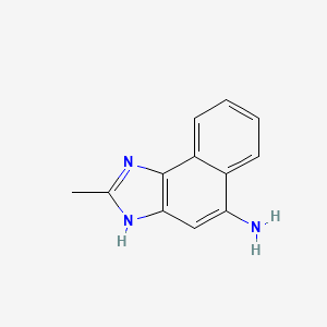 2-Methyl-1H-naphtho[1,2-d]imidazol-5-amine